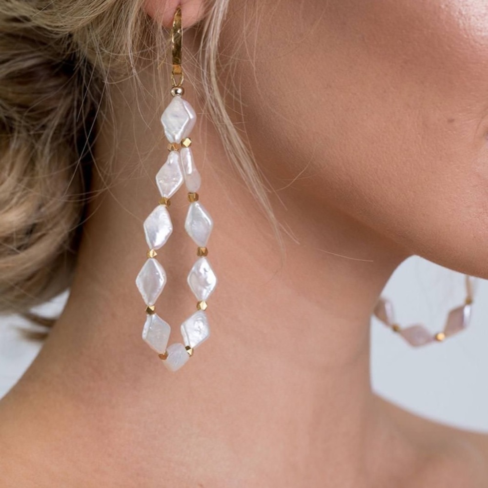 Grace Loves Lace The Nova Diamond Loop Earring